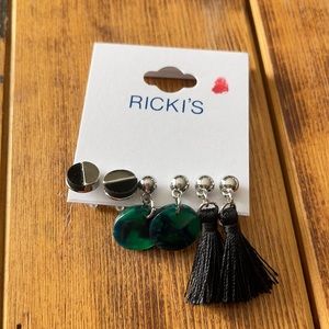 Free with Purchase Ricki’s Brand New Earrings